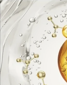 Abstract close-up representing hyaluronic acid